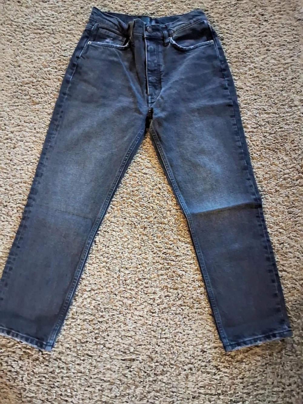 DSTLD ASBLT Vintage 56061 Slim Jeans Gray Waist 27S